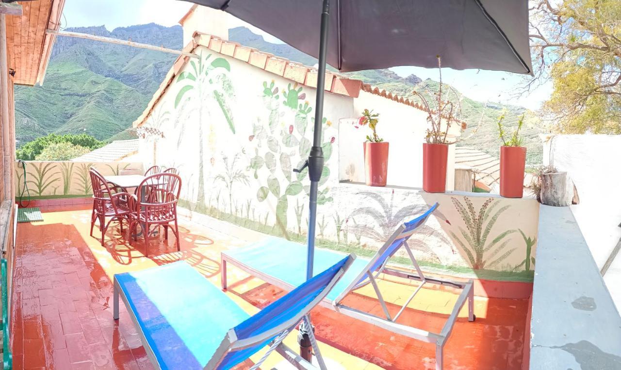 Chalet Juana La Concha Valle De Agaete San Pedro  Buitenkant foto
